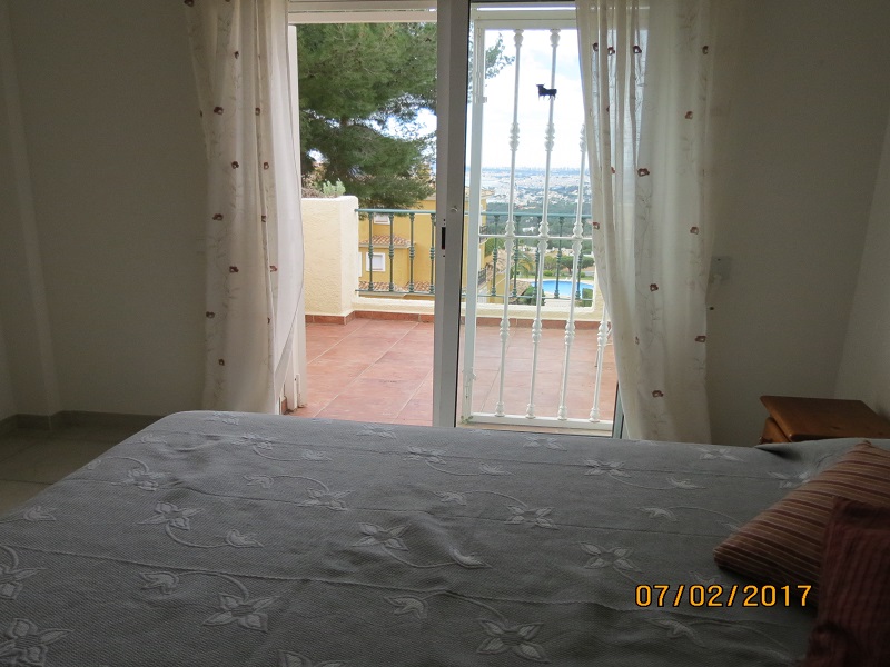 Main bedroom with terrace